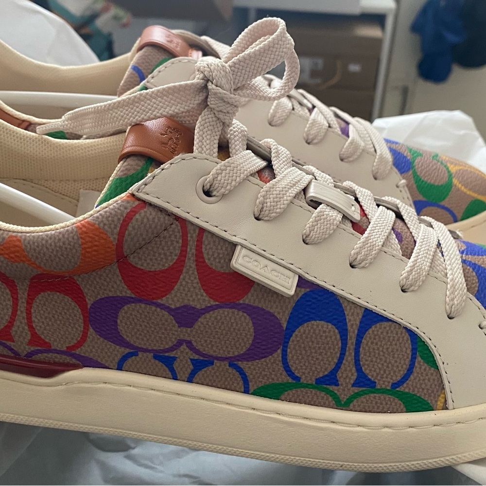 Coach Multi-Color Tennis Shoes